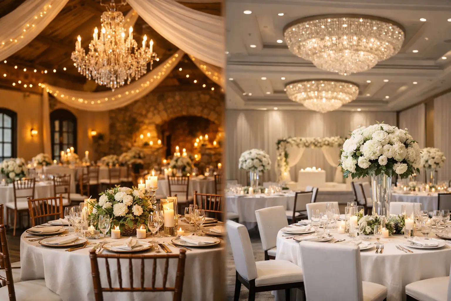 Banquet Hall Versus Hotel Ballroom for Weddings