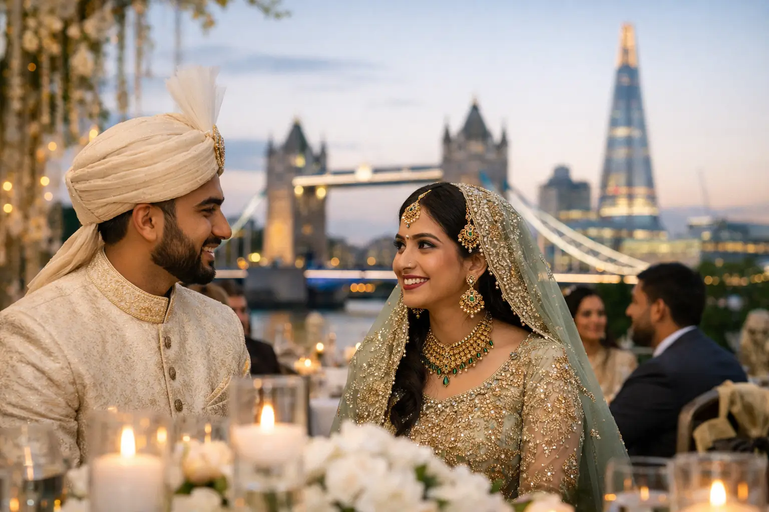 A Pakistani Walima Celebration Example for London