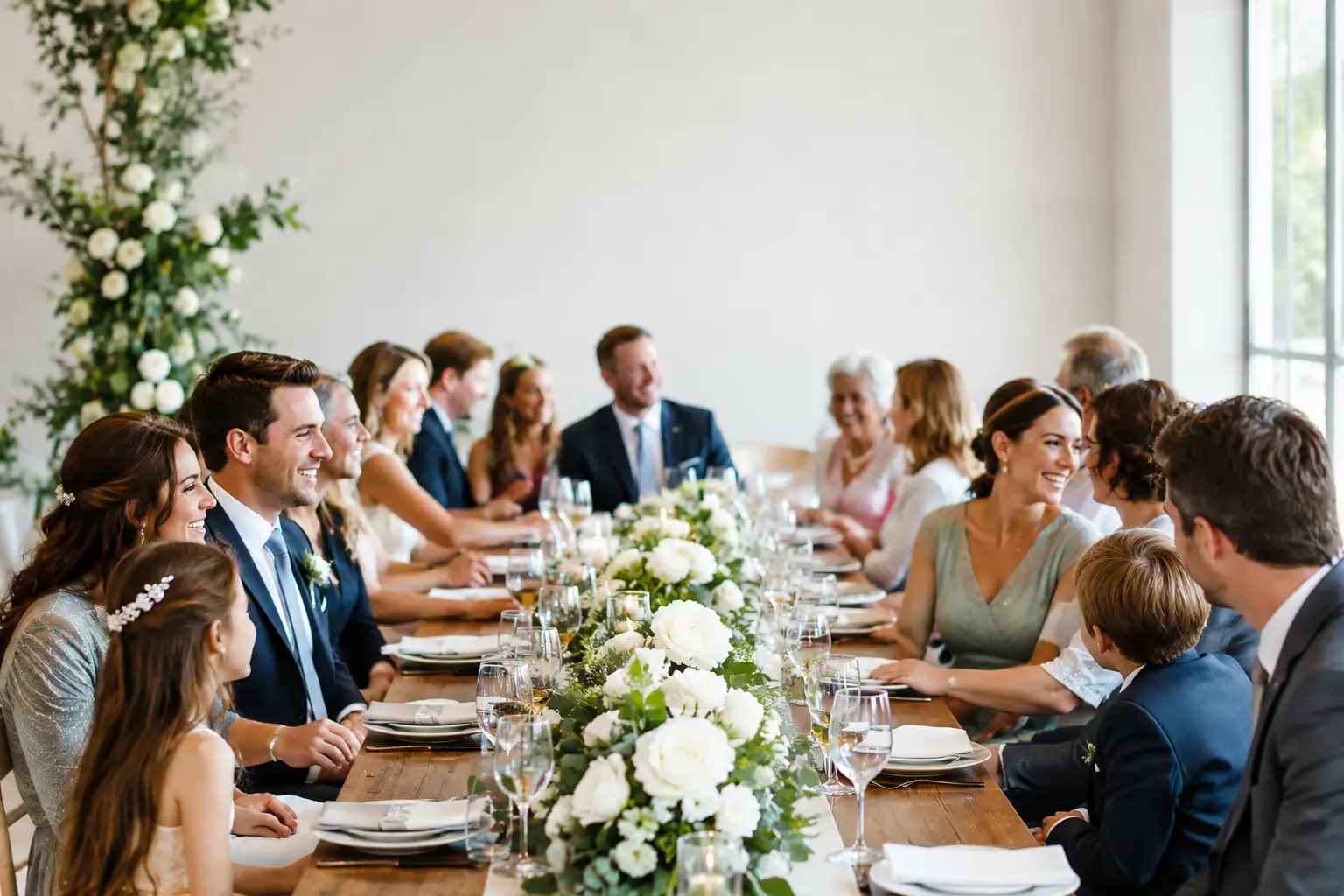 How to Seat Large Wedding Families With Ease