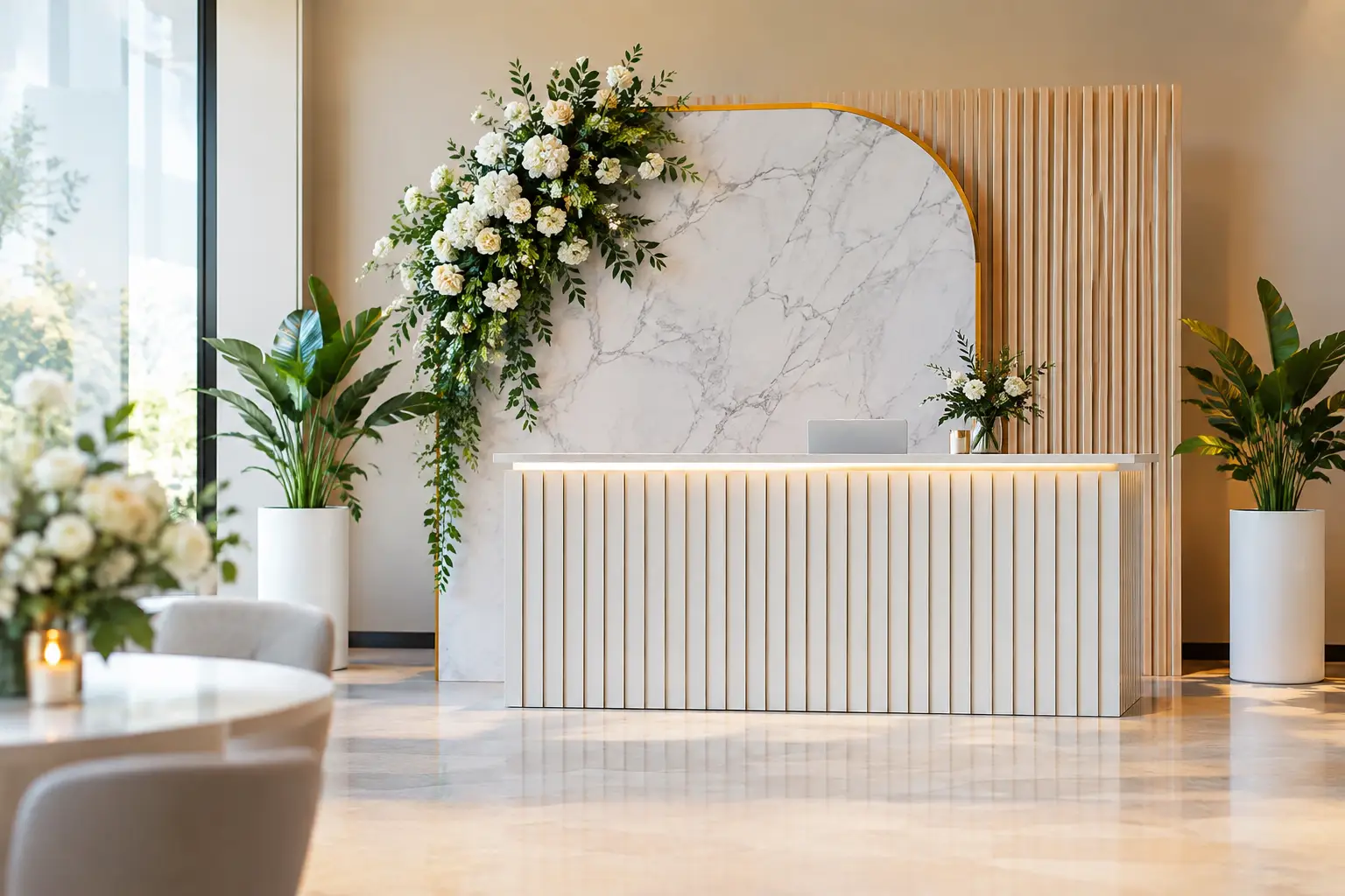 How to Select Reception Backdrops That Impress