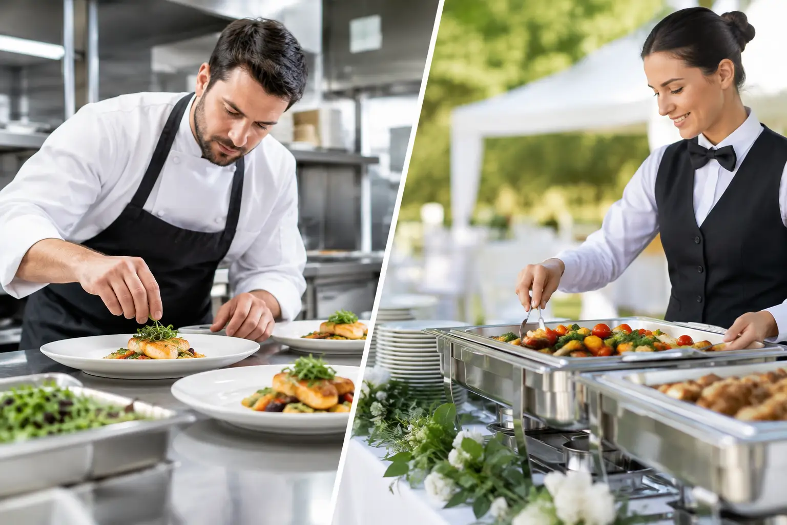 In-House Catering Versus External Caterers